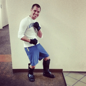 The first costume pieces to arrive! Couldn't wait to try them on. 